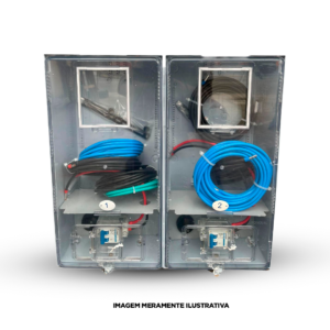 Kit Padrão de Entrada 2 Medidores - 2 Bengala - Elektro/Neoenergia