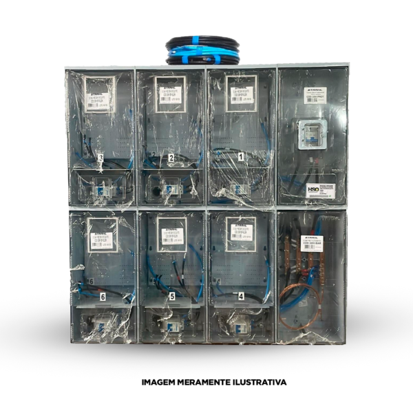 Kit Padrão de Entrada 6 Medidores - Elektro/Neoenergia